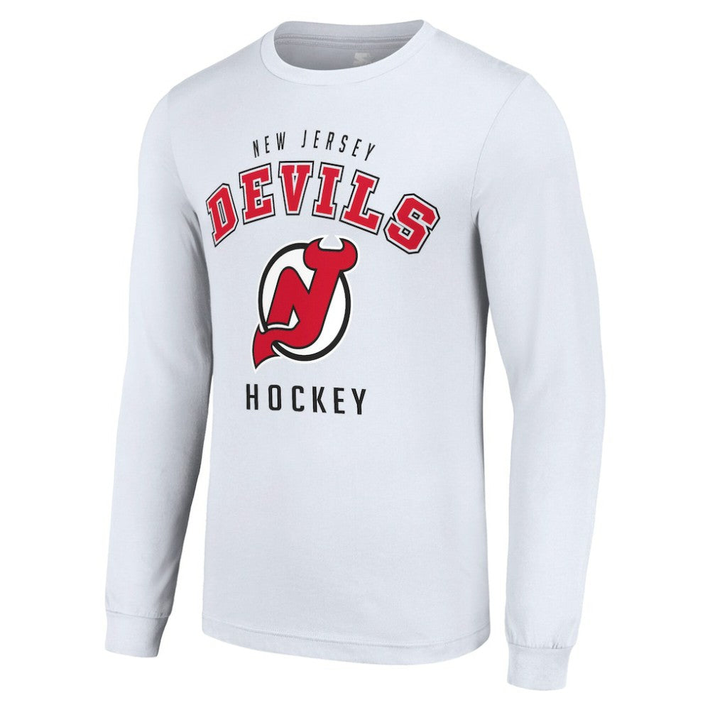 New Jersey Devils Starter Logo Long Sleeve T-Shirt