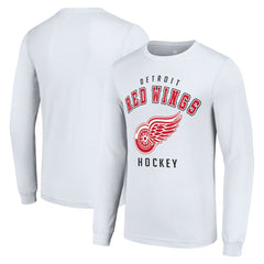 Detroit Red Wings Starter Logo Long Sleeve T-Shirt