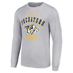 Nashville Predators Starter Logo Long Sleeve T-Shirt