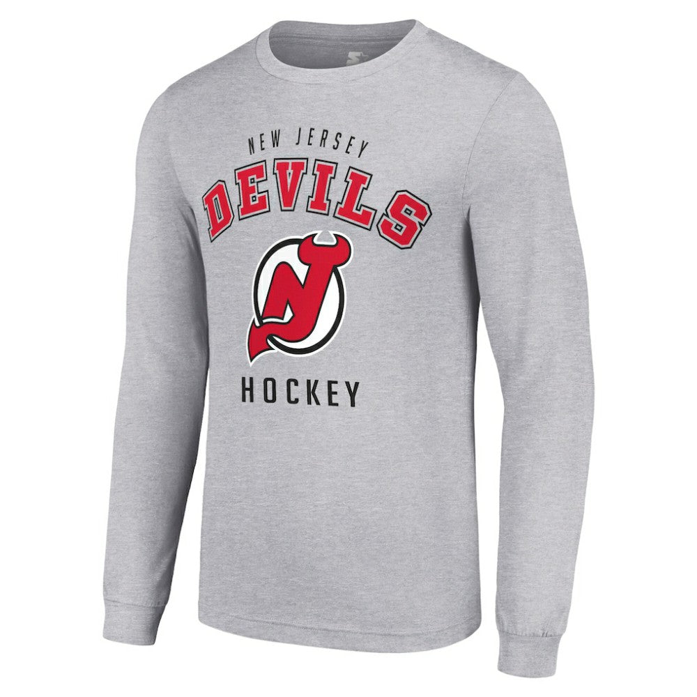New Jersey Devils Starter Logo Long Sleeve T-Shirt