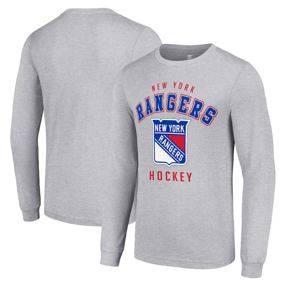 New York Rangers Starter Logo Long Sleeve T-Shirt