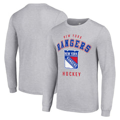 New York Rangers Starter Logo Long Sleeve T-Shirt