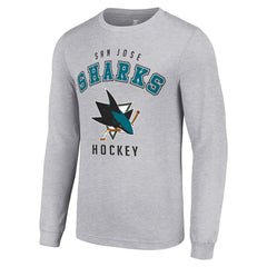 San Jose Sharks Starter Logo Long Sleeve T-Shirt