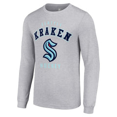 Seattle Kraken Starter Logo Long Sleeve T-Shirt