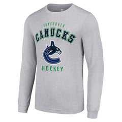 Vancouver Canucks Starter Logo Long Sleeve T-Shirt