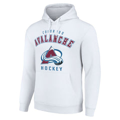 Colorado Avalanche Starter Logo Pullover Hoodie