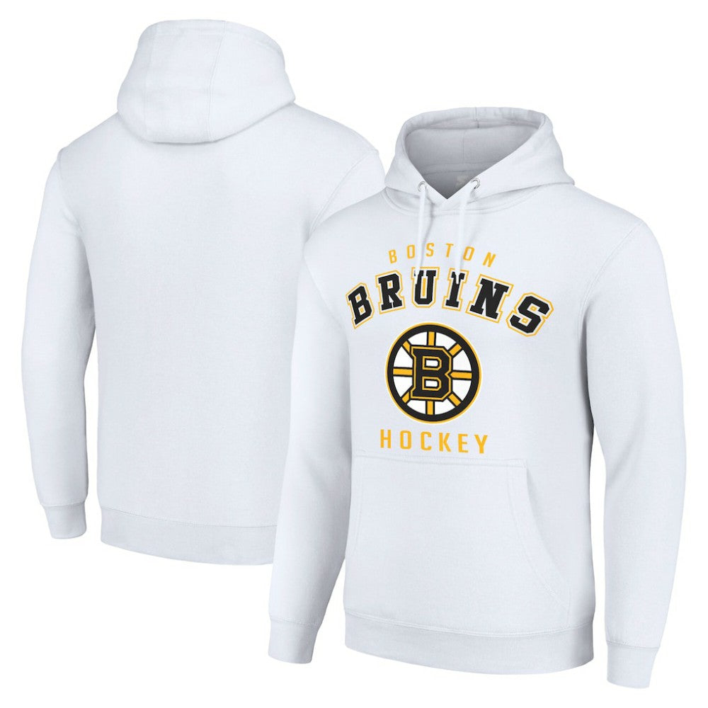 Boston Bruins Starter Logo Pullover Hoodie