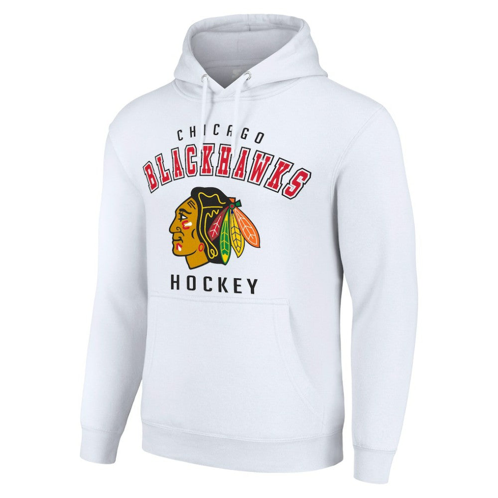 Chicago Blackhawks Starter Logo Pullover Hoodie
