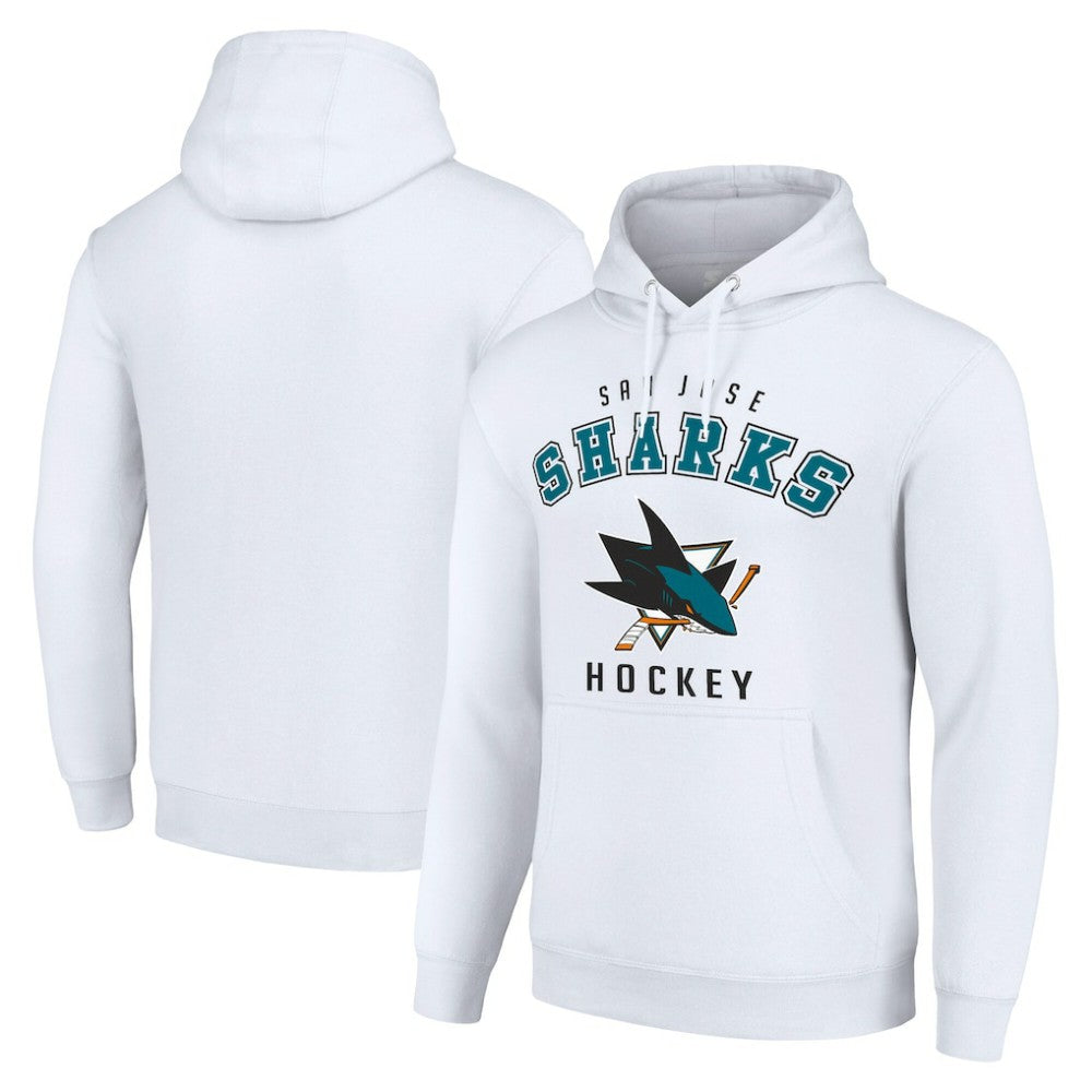 San Jose Sharks Starter Logo Pullover Hoodie