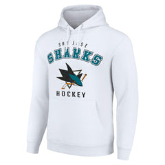 San Jose Sharks Starter Logo Pullover Hoodie