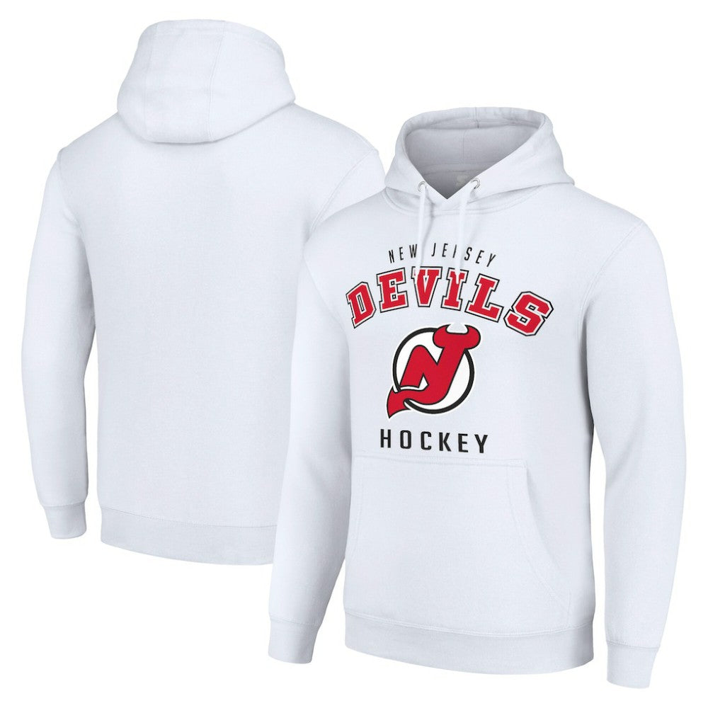 New Jersey Devils Starter Logo Pullover Hoodie