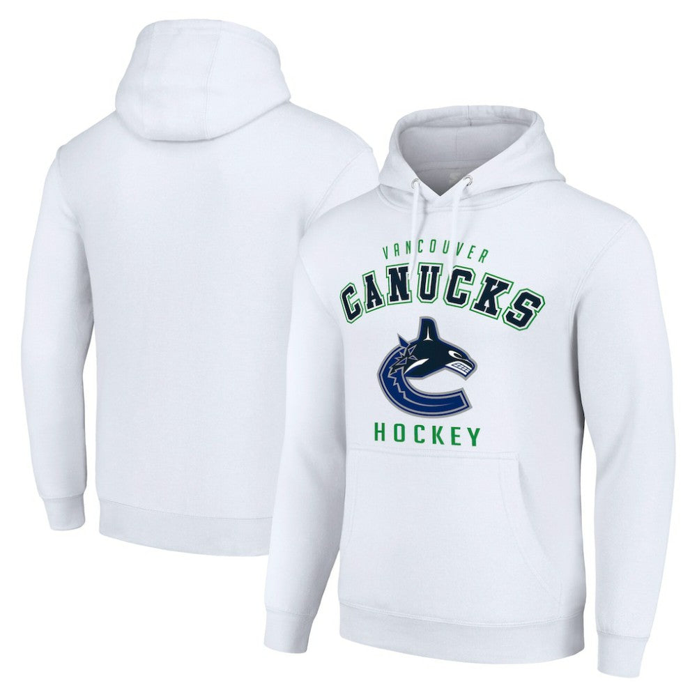 Vancouver Canucks Starter Logo Pullover Hoodie