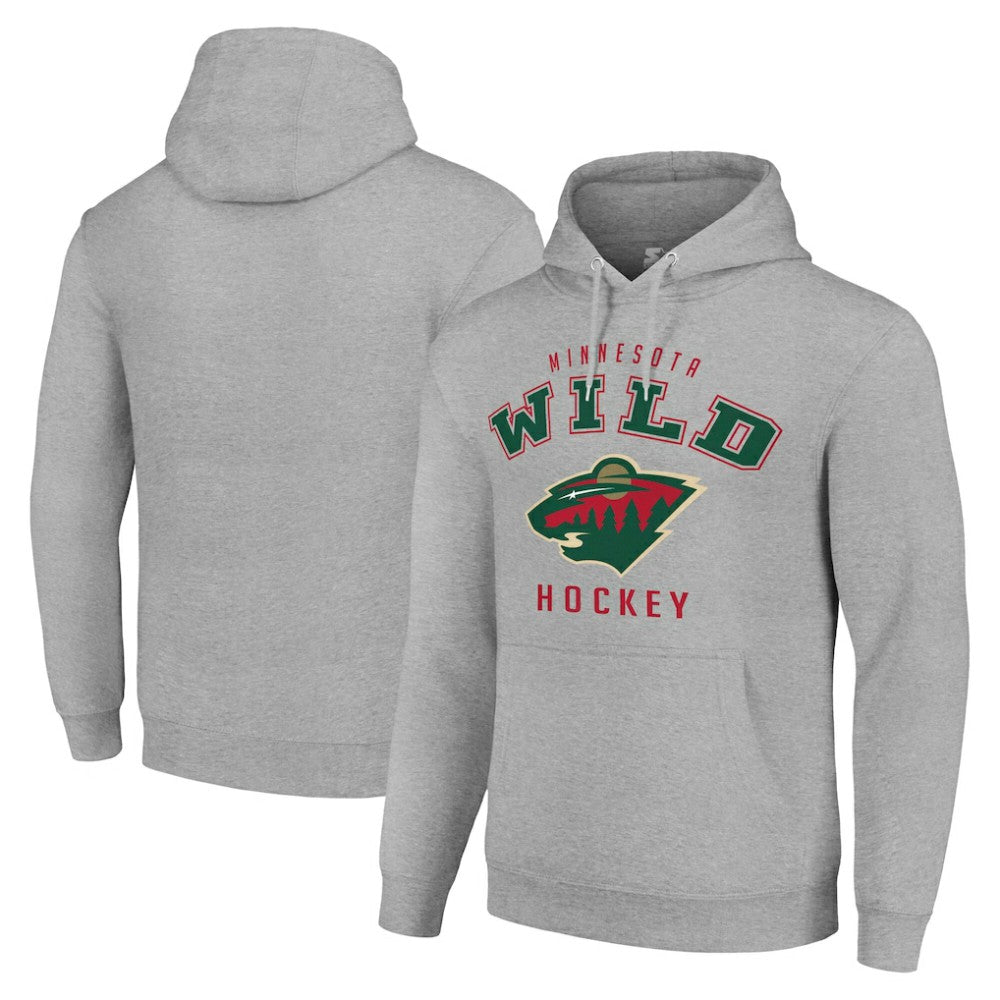 Minnesota Wild Starter Logo Pullover Hoodie