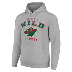 Minnesota Wild Starter Logo Pullover Hoodie