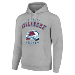 Colorado Avalanche Starter Logo Pullover Hoodie