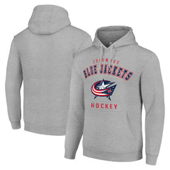 Columbus Blue Jackets Starter Logo Pullover Hoodie