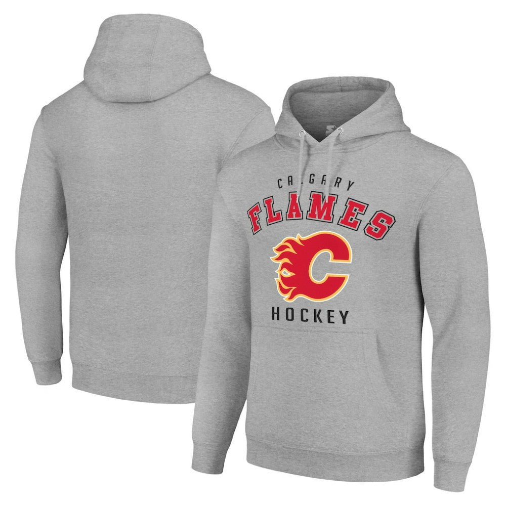 Calgary Flames Starter Logo Pullover Hoodie