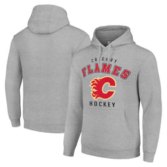 Calgary Flames Starter Logo Pullover Hoodie