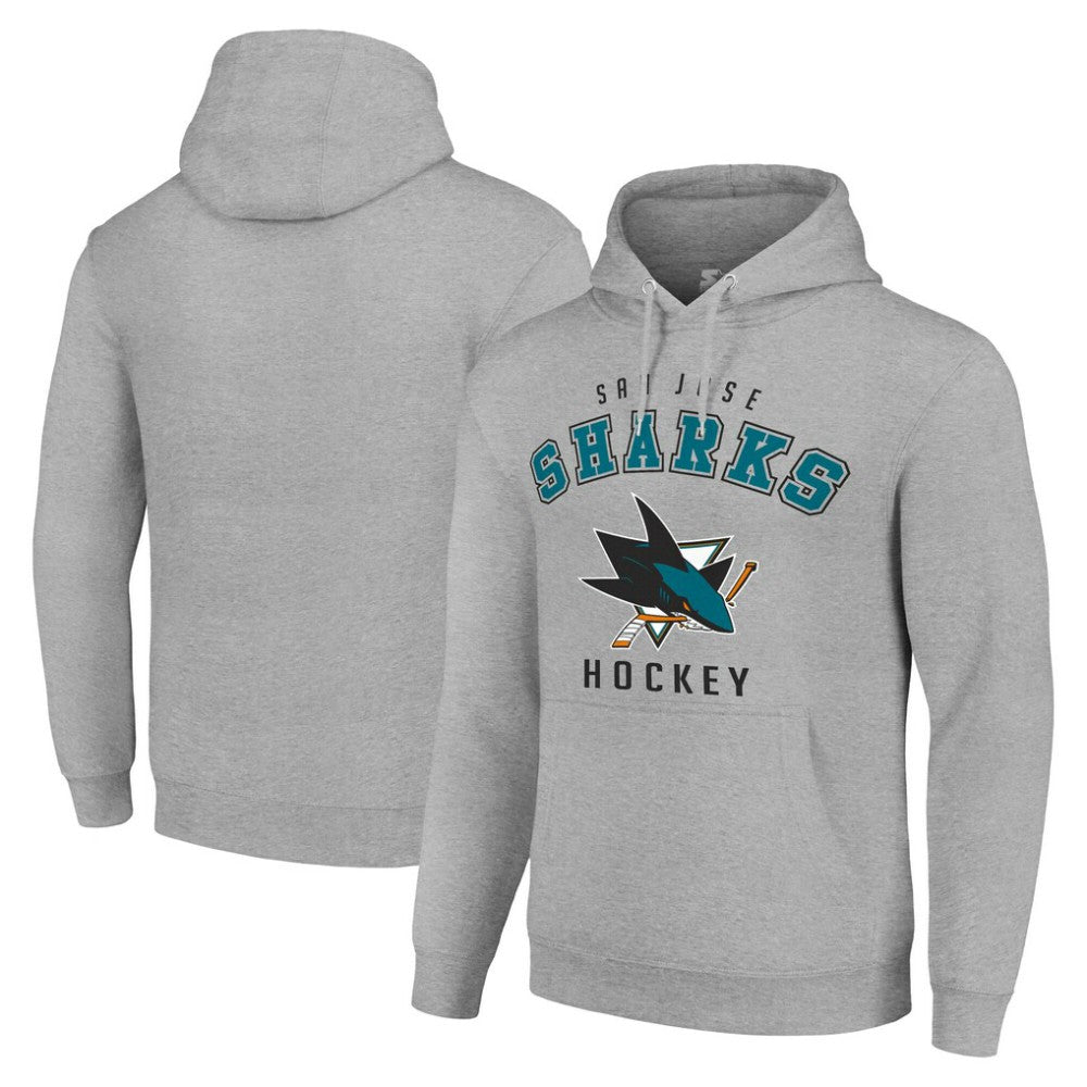 San Jose Sharks Starter Logo Pullover Hoodie
