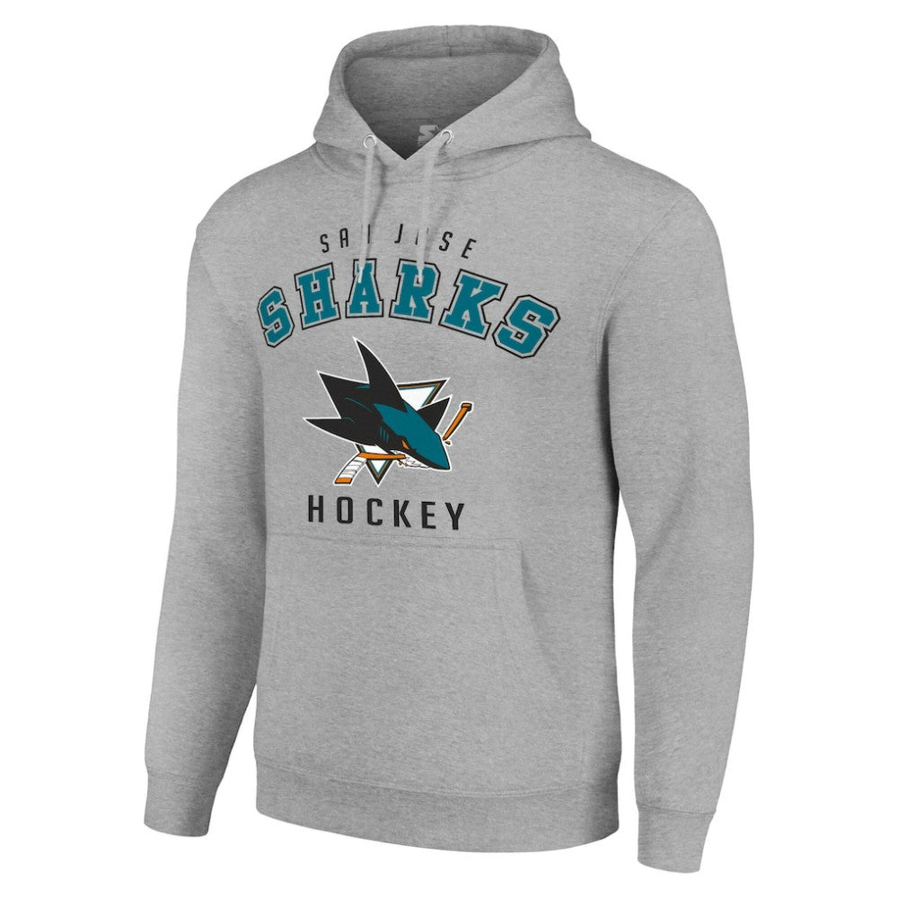 San Jose Sharks Starter Logo Pullover Hoodie