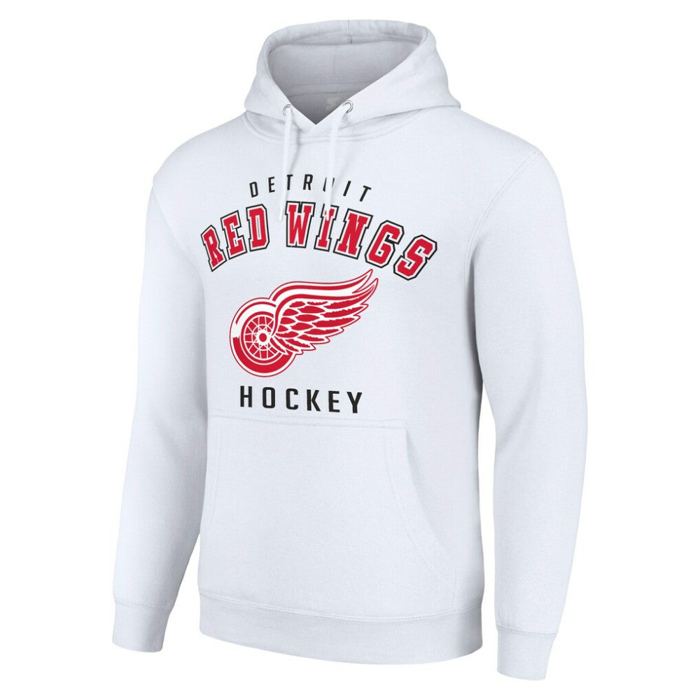 Detroit Red Wings Starter Logo Pullover Hoodie
