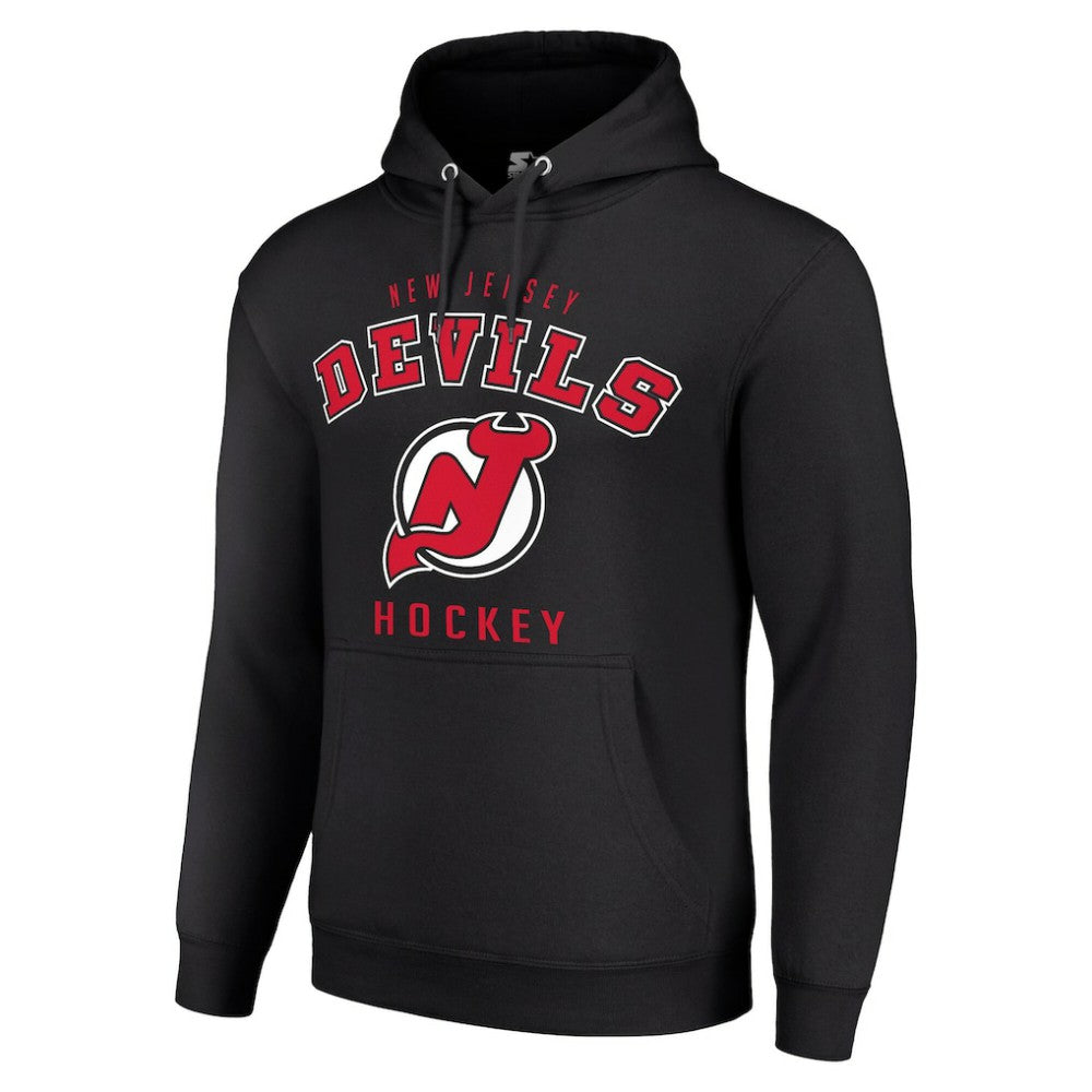 New Jersey Devils Starter Logo Pullover Hoodie