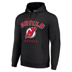 New Jersey Devils Starter Logo Pullover Hoodie