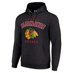 Chicago Blackhawks Starter Logo Pullover Hoodie