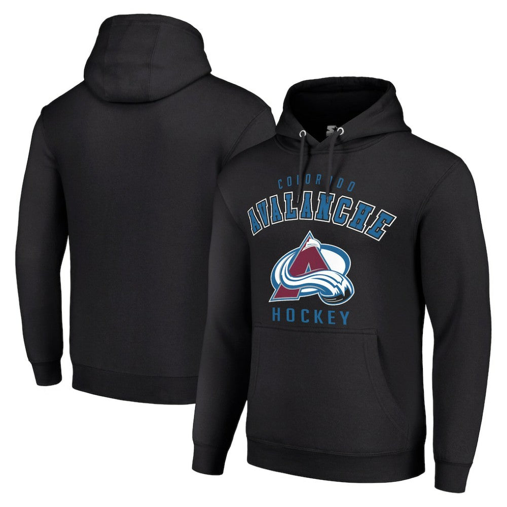 Colorado Avalanche Starter Logo Pullover Hoodie