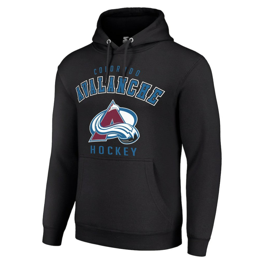 Colorado Avalanche Starter Logo Pullover Hoodie