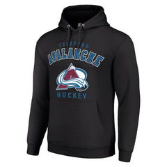 Colorado Avalanche Starter Logo Pullover Hoodie