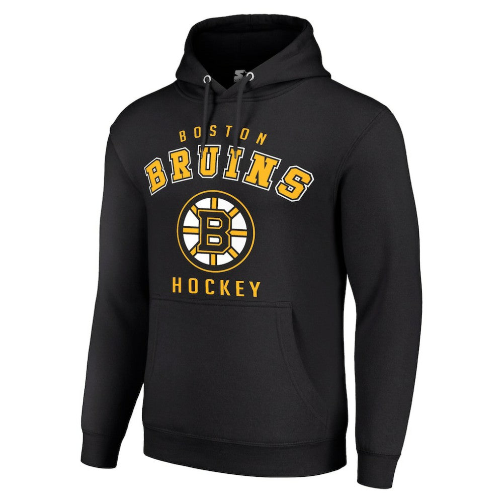 Boston Bruins Starter Logo Pullover Hoodie