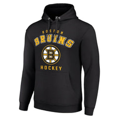 Boston Bruins Starter Logo Pullover Hoodie