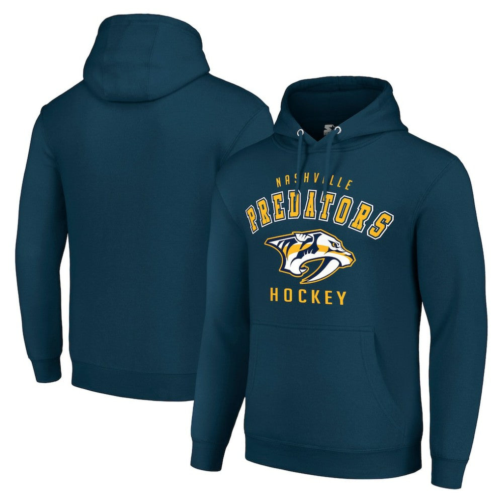 Nashville Predators Starter Logo Pullover Hoodie
