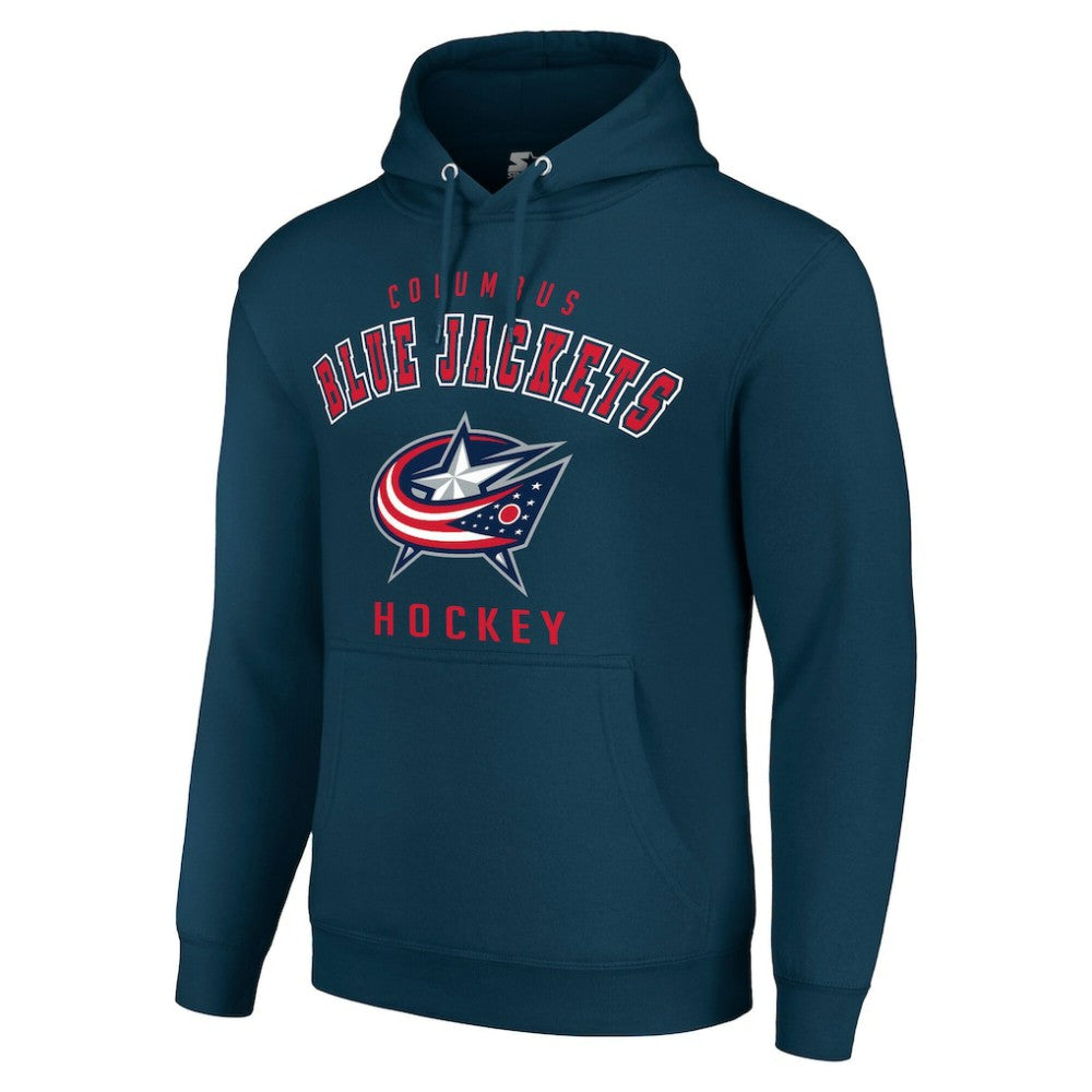 Columbus Blue Jackets Starter Logo Pullover Hoodie