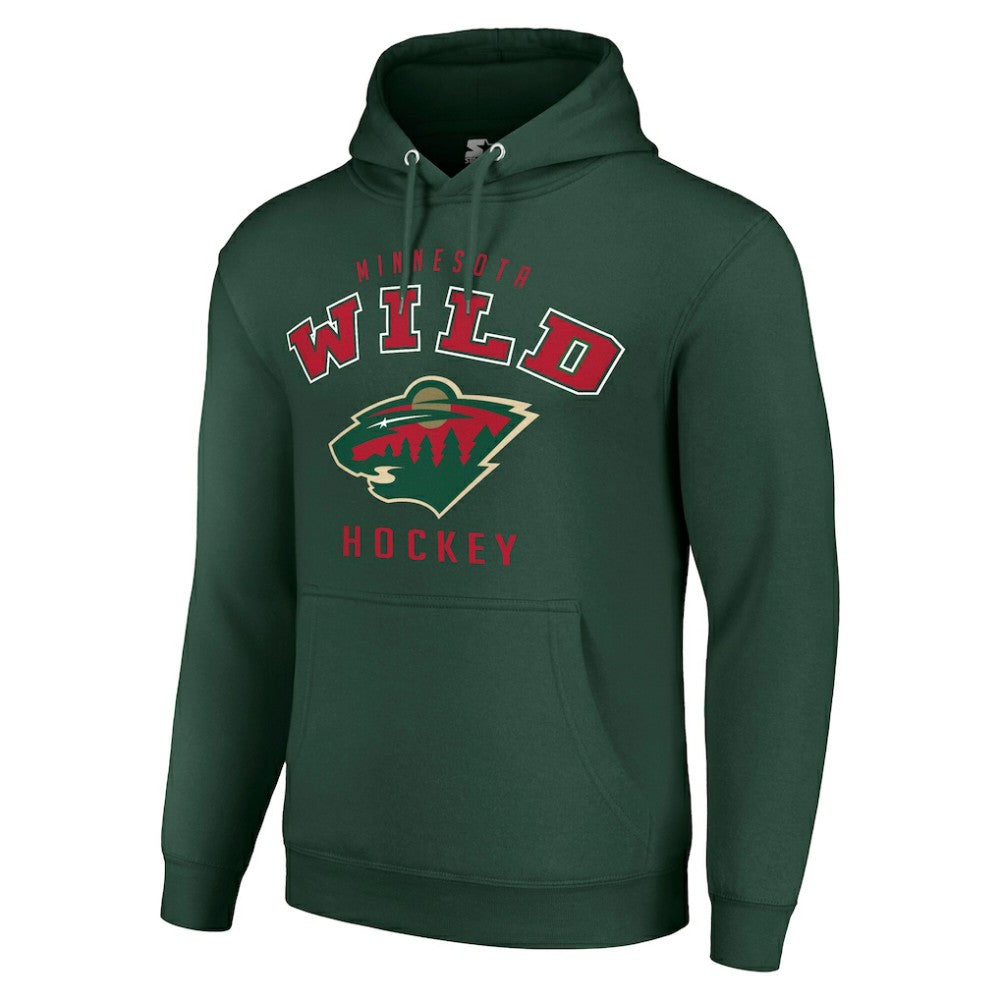 Minnesota Wild Starter Logo Pullover Hoodie