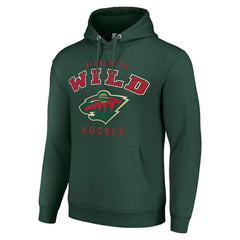 Minnesota Wild Starter Logo Pullover Hoodie