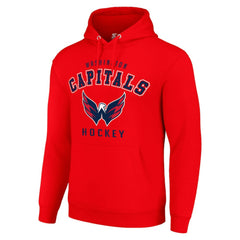 Washington Capitals Starter Logo Pullover Hoodie