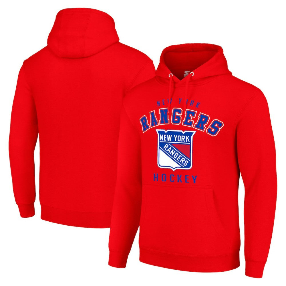 New York Rangers Starter Logo Pullover Hoodie