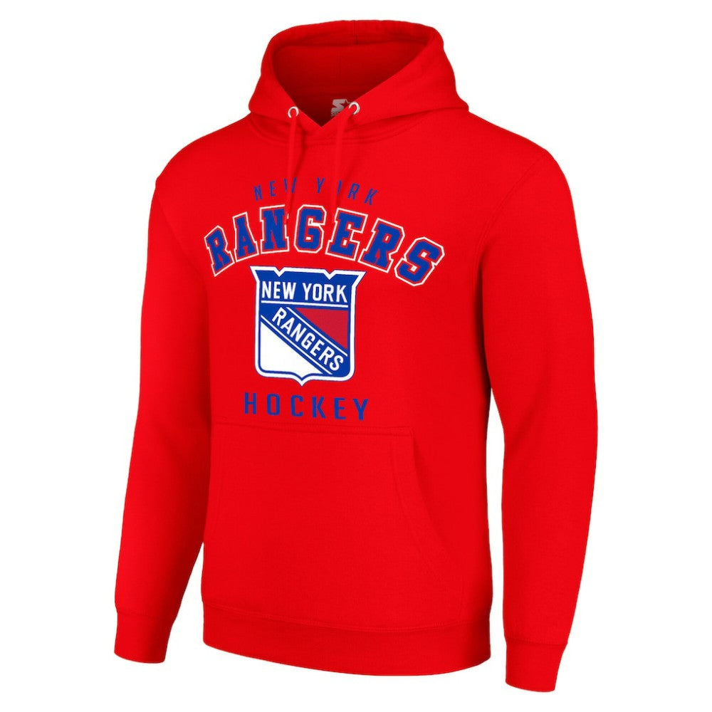 New York Rangers Starter Logo Pullover Hoodie