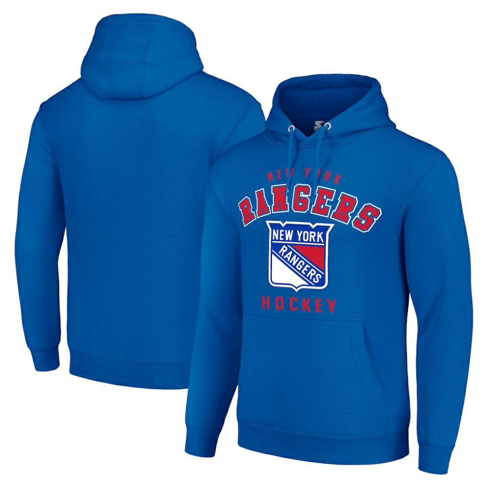 New York Rangers Starter Logo Pullover Hoodie