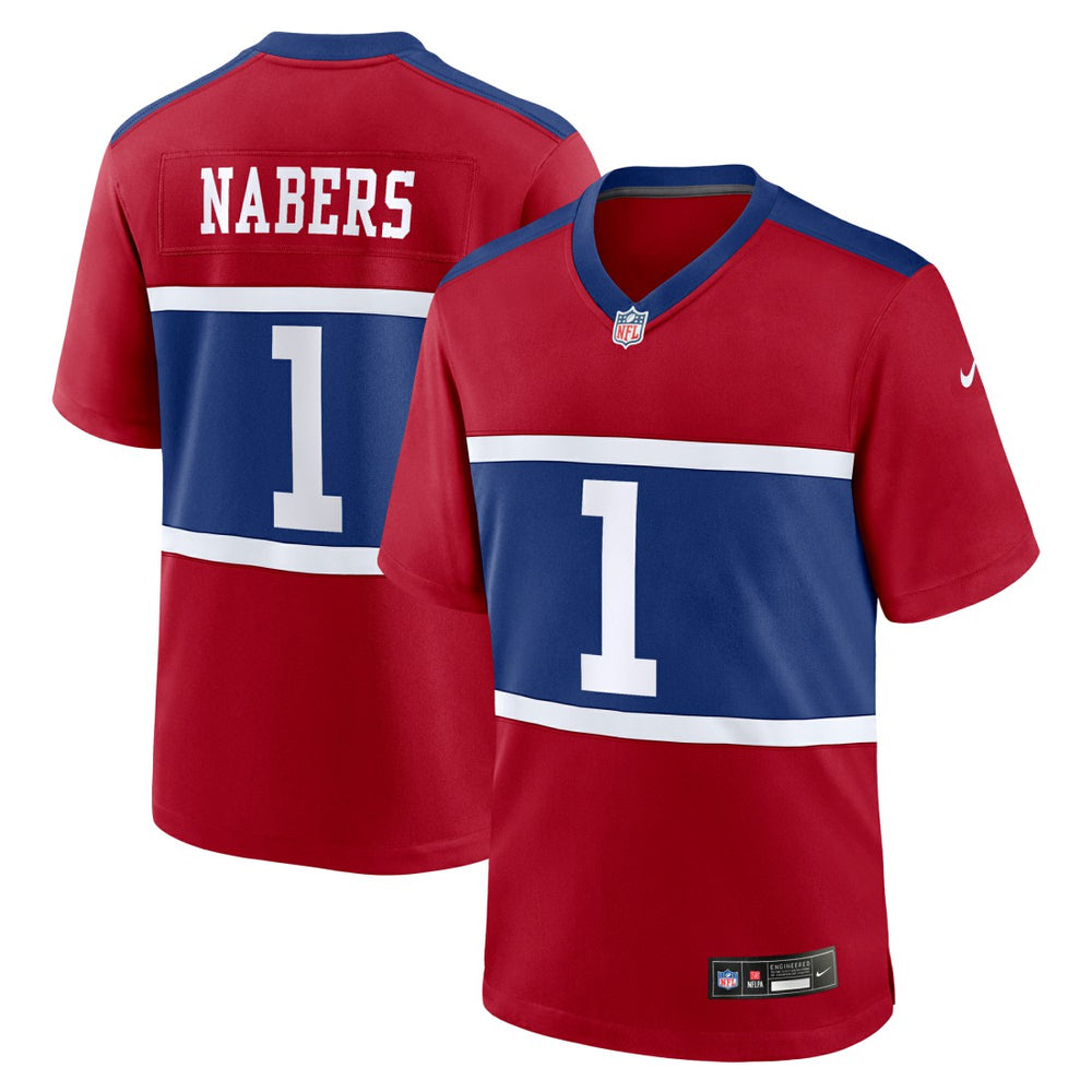 NFL New York Giants Malik Nabers  Alternate Game Jersey
