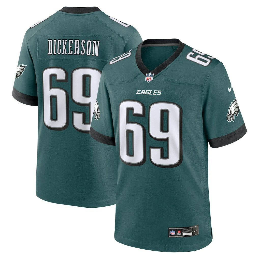 NFL Philadelphia Eagles Landon Dickerson  Team Game Jersey