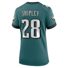 NFL Philadelphia Eagles Will Shipley  Women's Team Game Jersey