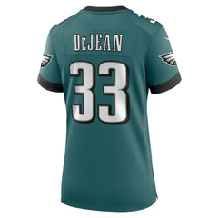 NFL Philadelphia Eagles Cooper DeJean  Women's Team Game Jersey