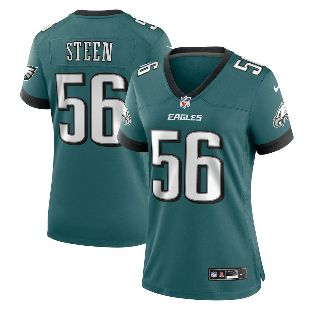 NFL Philadelphia Eagles Tyler Steen  Women's Team Game Jersey