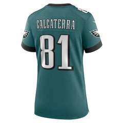 NFL Philadelphia Eagles Grant Calcaterra  Women's Team Game Jersey