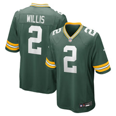 NFL Green Bay Packers Malik Willis  Game Jersey