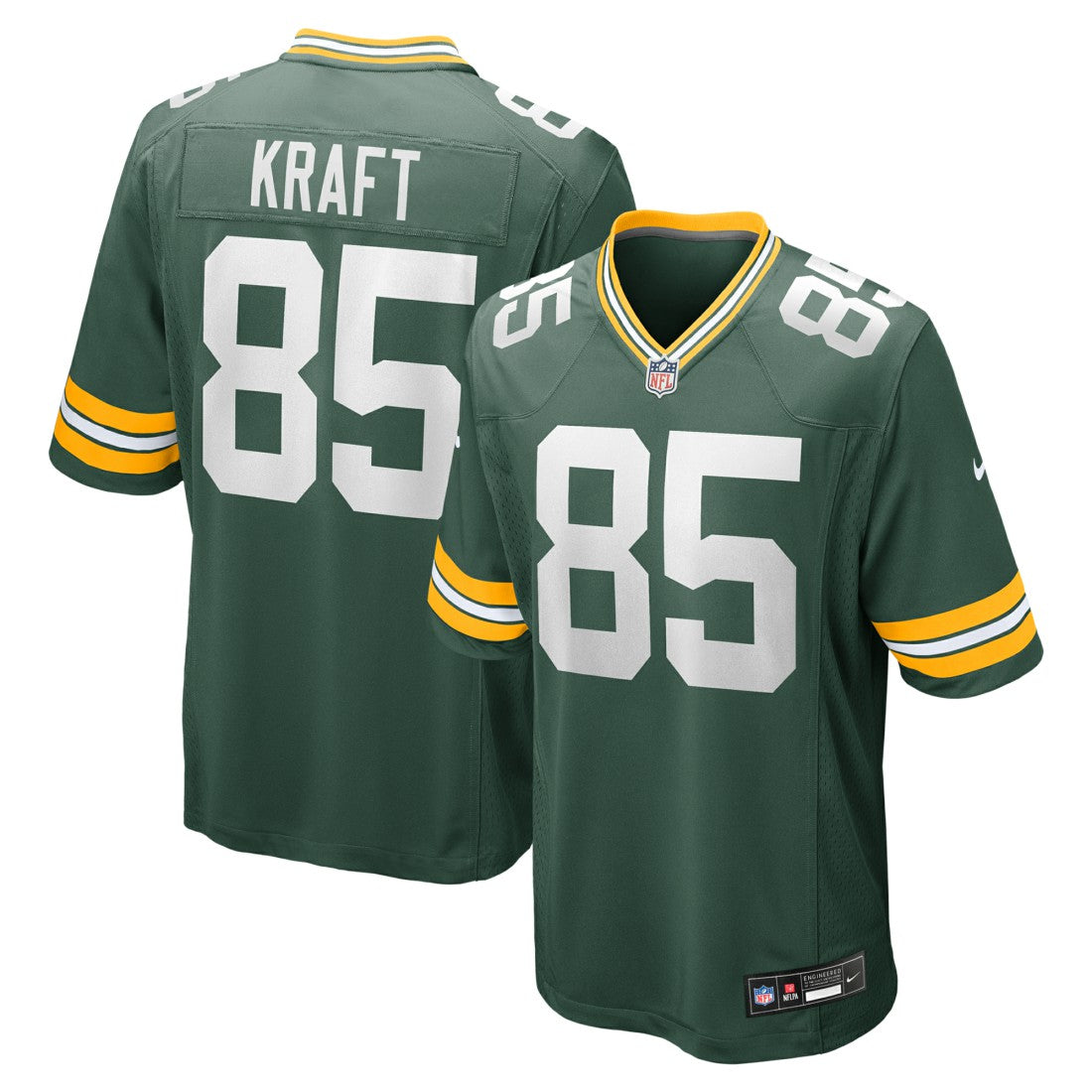 NFL Green Bay Packers Tucker Kraft  Game Jersey
