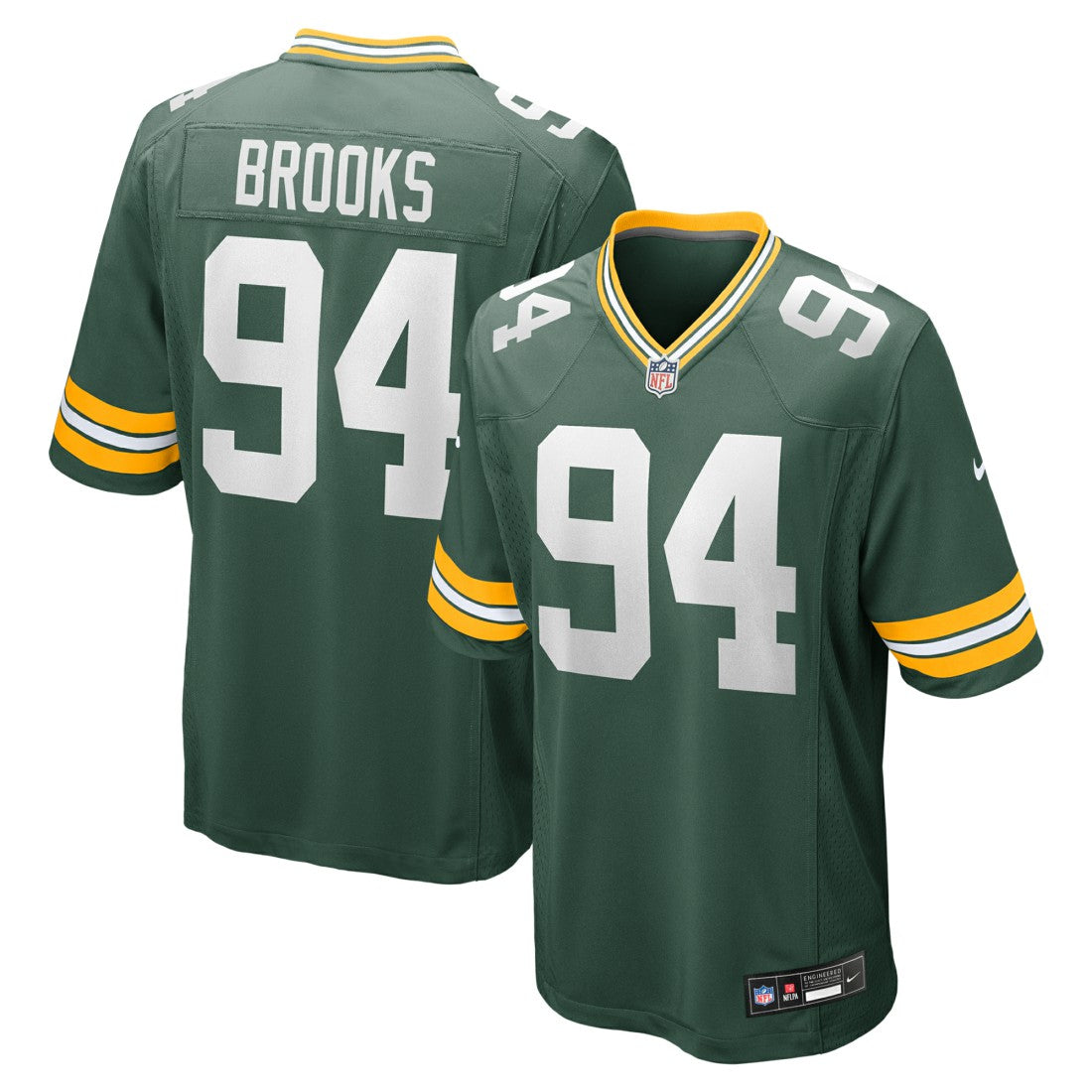 NFL Green Bay Packers Karl Brooks  Game Jersey